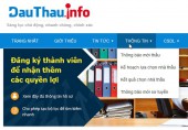 DauThau.info nâng cấp lên phiên bản 2.0