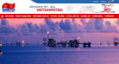 Screenshoot website Vietsovpetro