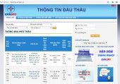 Website đấu thầu của Tổng Công ty Điện lực miền Nam (EVNSPC)