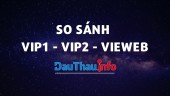 Video: So sánh tính năng của gói VIP1, VIP2, VIEWEB