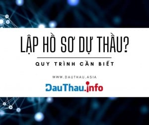 Quy trình lập hồ sơ dự thầu dành cho doanh nghiệp mới tham gia