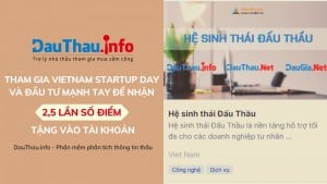 Tham gia Vietnam Startup Day và đầu tư mạnh tay để nhận được 2,5 lần số điểm tặng vào tài khoản