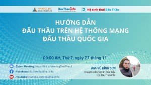 Hơn 200 nhà thầu cùng học cách đấu thầu trực tuyến bằng cách xem livestream 1 phiên đấu thầu do DauThau.info tổ chức