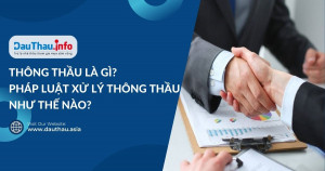 Thông thầu là gì? Pháp luật xử lý thông thầu như thế nào?