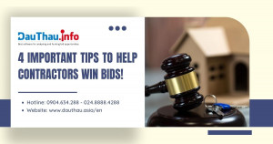 4 important tips to help contractors win bids!