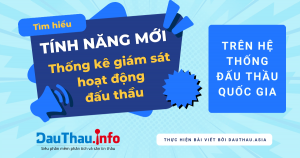 danh gia tinh nang moi thong ke giam sat hoat dong dau thau tren MSC