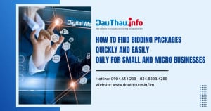 How to find bidding packages quickly and easily only for small and micro businesses