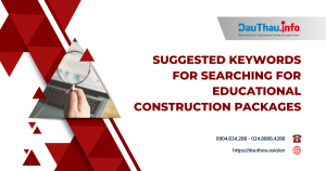 Suggested keywords for searching for educational construction packages