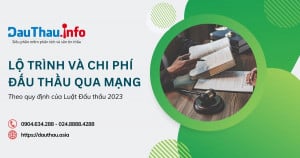 Lộ trình và chi phí đấu thầu qua mạng theo quy định của Luật Đấu thầu 2023