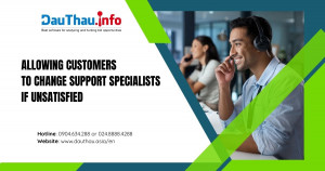 Allowing Customers to Change Support Specialists if Unsatisfied