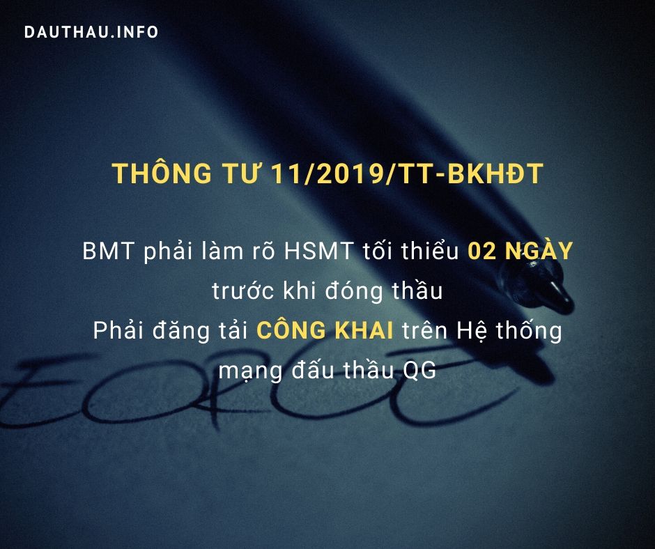 Những điểm nổi bật của Thông tư 11/2019/TT-BKHĐT về đấu thầu qua mạng