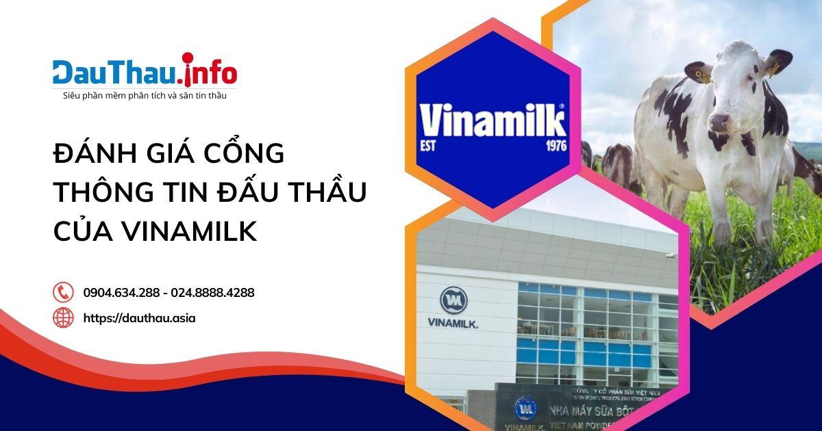 Đánh giá cổng thông tin Đấu thầu của Vinamilk