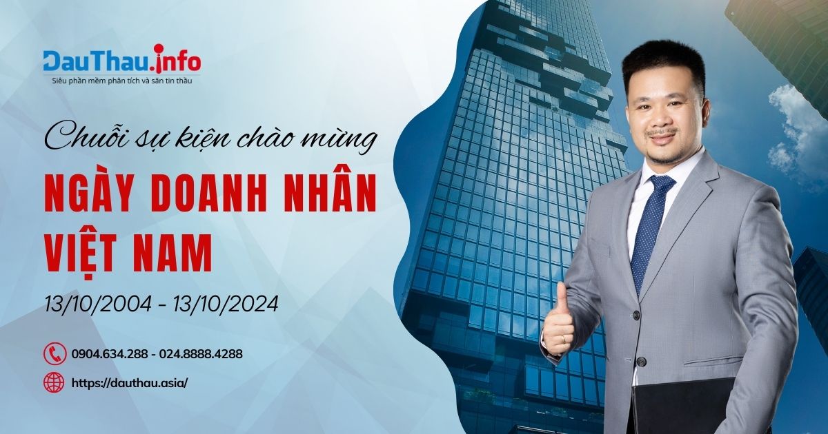 DauThau.info triển khai chuỗi sự kiện chào mừng ngày Doanh nhân Việt Nam 13/10