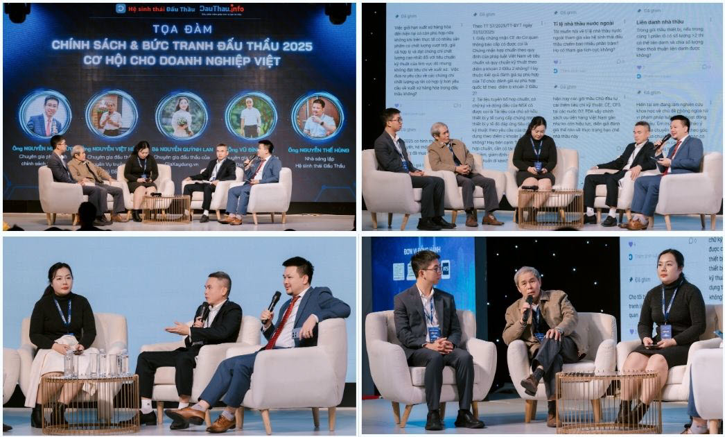 phiên hội thảo toàn cảnh đấu thầu