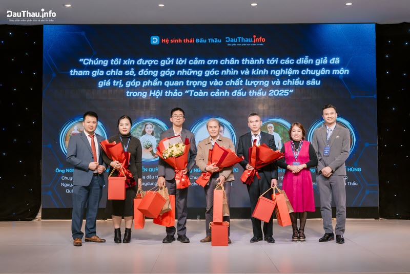 Savor Cake là một trong những nhà tài trợ quà tặng cho diễn giả tại Hội thảo Toàn cảnh Đấu thầu