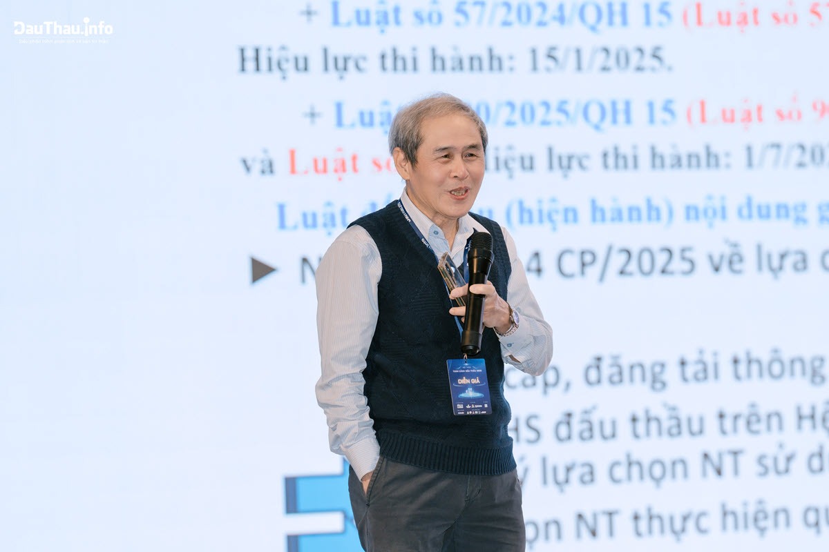 TS. Nguyễn Việt Hùng - Diễn giả của Hội thảo Toàn cảnh Đấu thầu 2025